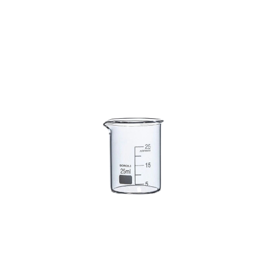 Glassco Cam Beher - 25ml Glassco Cam Beher - 25ml