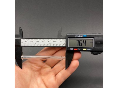 18mm - Cam Damlalık Takım Metal Kapaklı Gümüş Kapak Siyah Lastik - 30ml