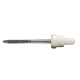 18mm - Cam Damlalık Takım Kilitli Kapaklı Beyaz Kapak Beyaz Lastik - 100ml
