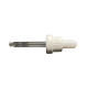 18mm - Cam Damlalık Takım Kilitli Kapaklı Beyaz Kapak Beyaz Lastik - 20ml