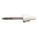 18mm - Cam Damlalık Takım Kilitli Kapaklı Beyaz Kapak Beyaz Lastik - 50ml