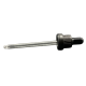 18mm - Cam Damlalık Takım Kilitli Kapaklı Siyah Kapak Siyah Lastik - 100ml