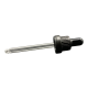 18mm - Cam Damlalık Takım Kilitli Kapaklı Siyah Kapak Siyah Lastik - 50ml