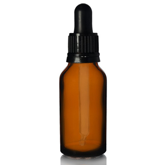 20ml - Damlalıklı Dropper Cam Şişe