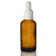 50ml - Damlalıklı Dropper Cam Şişe
