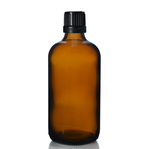 100ml - Damlalıklı Dropper Cam Şişe