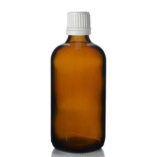 100ml - Damlalıklı Dropper Cam Şişe