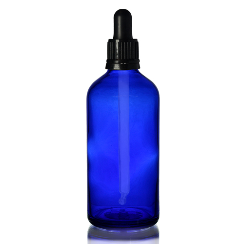 100ml - Damlalıklı Dropper Cam Şişe