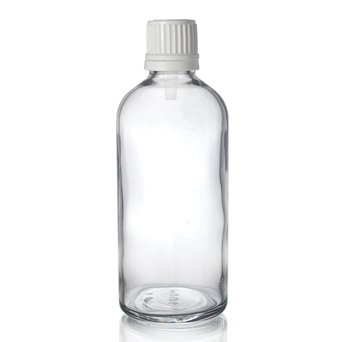 100ml - Damlalıklı Dropper Cam Şişe