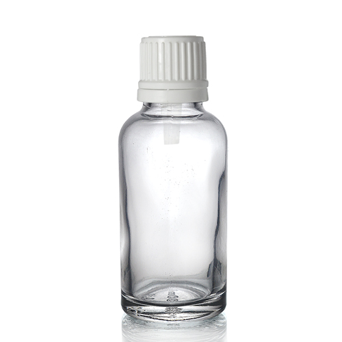 30ml - Damlalıklı Dropper Cam Şişe
