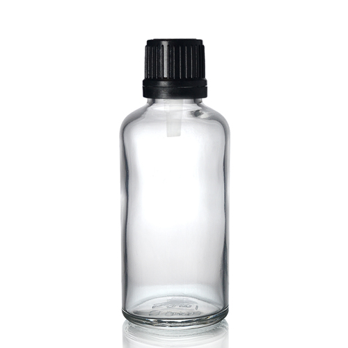 50ml - Damlalıklı Dropper Cam Şişe