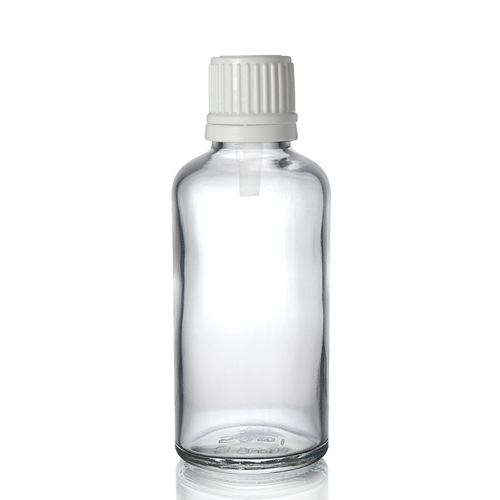 50ml - Damlalıklı Dropper Cam Şişe