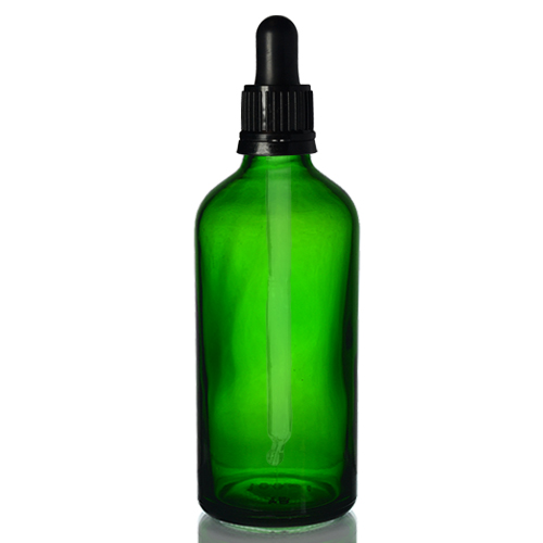 100ml - Damlalıklı Dropper Cam Şişe