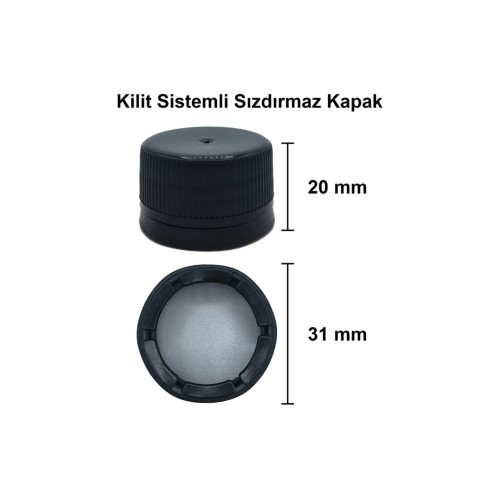 31mm - Kilitli Kapak