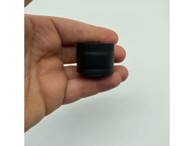 31mm - Vidalı Kilitli Siyah Kapak