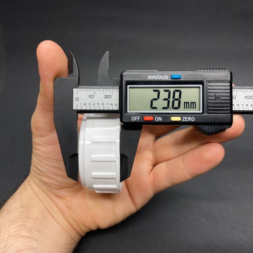 50mm - Aluminyum Contalı Kapak