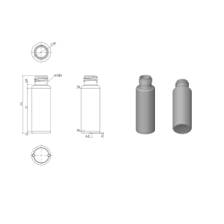 60CC HDPE ŞİŞE